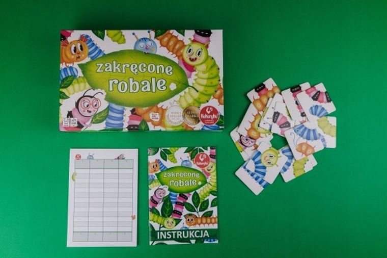 Kukuryku, Zakręcone robale, gra familijna