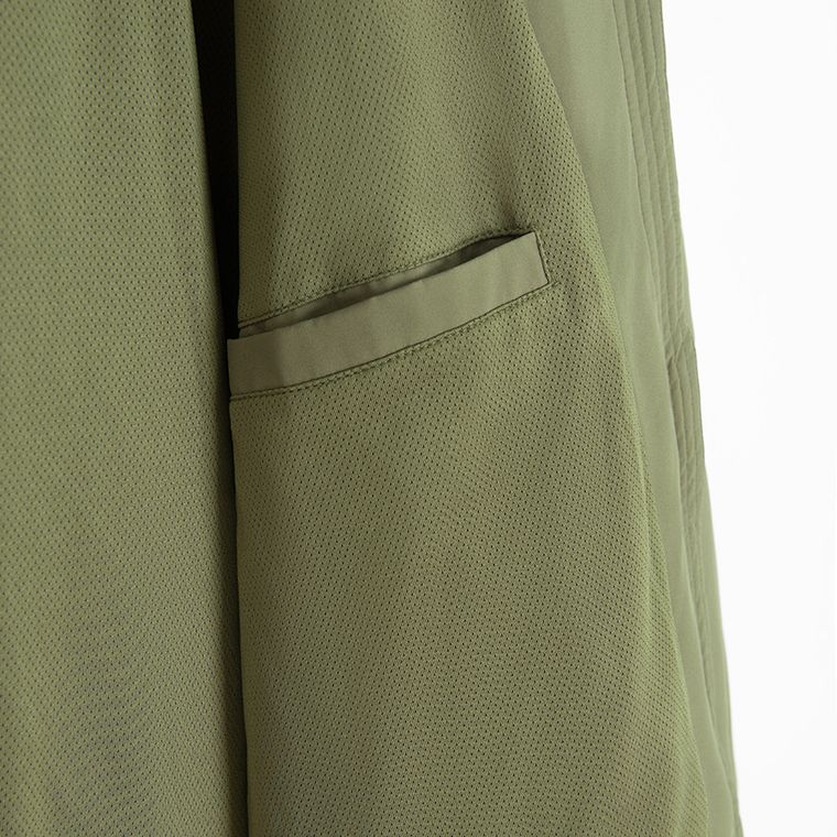 Kurtka przejściowa z kapturem o kroju oversize NOWEAR