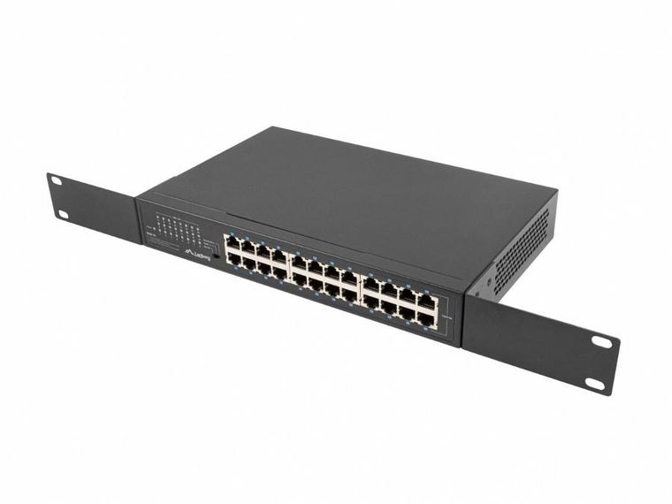 Lanberg, switch, RSGE-24 RACK 19" (24-PORT, 1GB)
