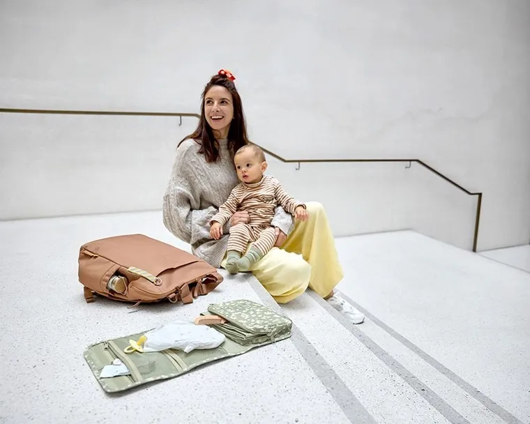 Lassig, Green Label, Leo, organizer, kosmetyczka podróżna, wisząca, light khaki