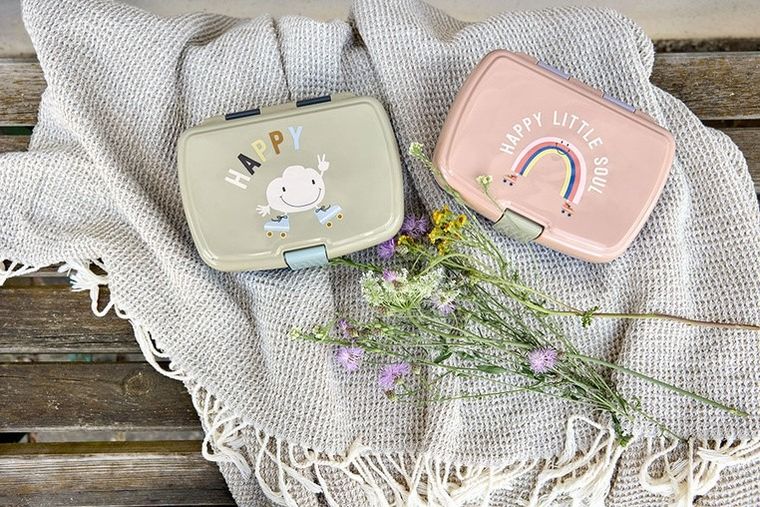 Lassig, Tiny Outdoor, Rainbow, lunchbox z wkładką