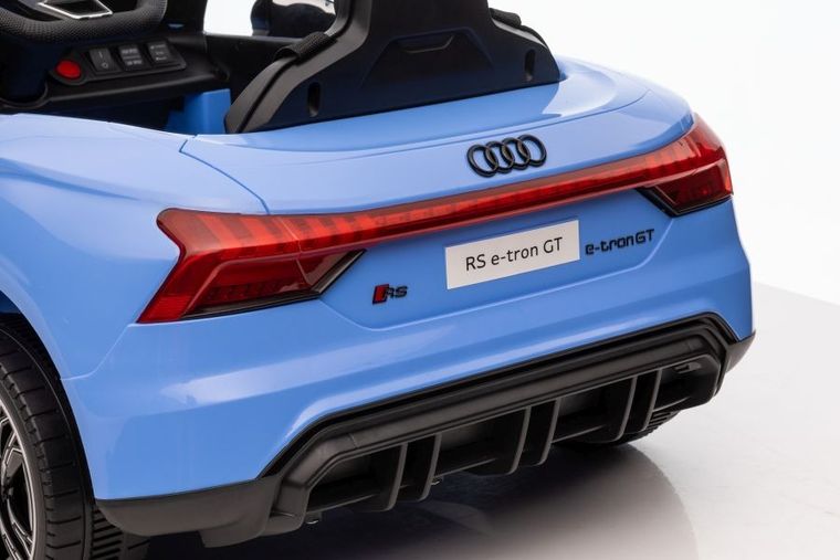 Lean Cars, Audi E-Tron GT, pojazd na akumulator, niebieski, QLS-6888