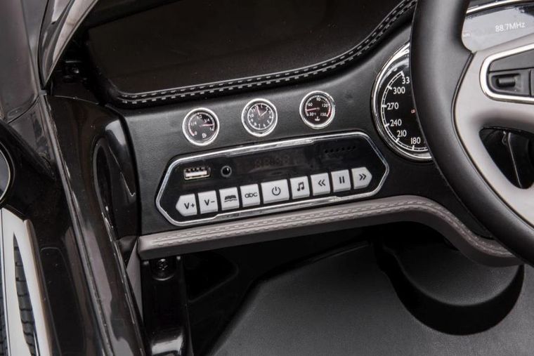 Lean Cars, Bentley Mulsanne, pojazd na akumulator, czarny lakierowany