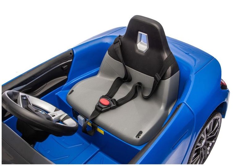 Lean Cars, BMW I4, pojazd na akumulator 4-4, JE1009, niebieski