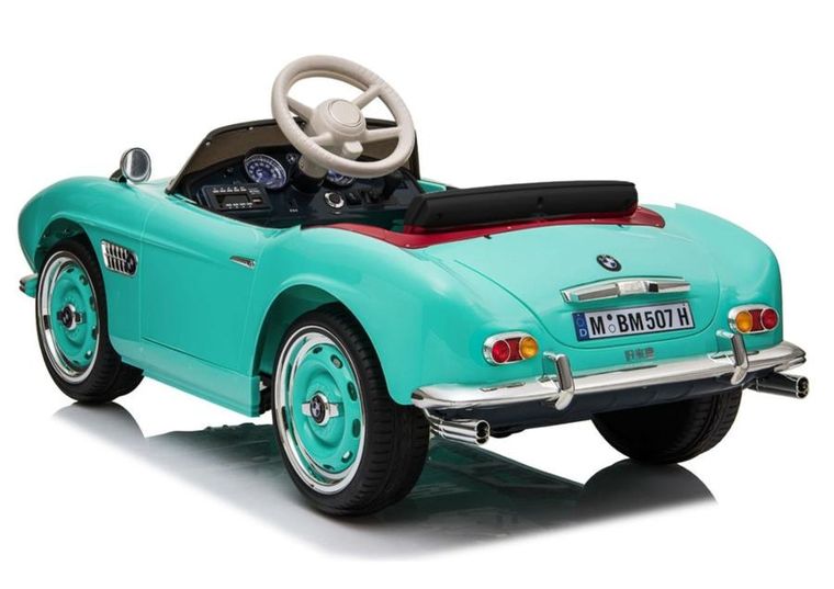 Lean Cars, BMW Retro, pojazd na akumulator, SX1938, jasno niebieski