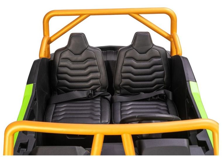 Lean Cars, Buggy Arctic Cat Wildcat XX, pojazd na akumulator, 24V14AH, zielony