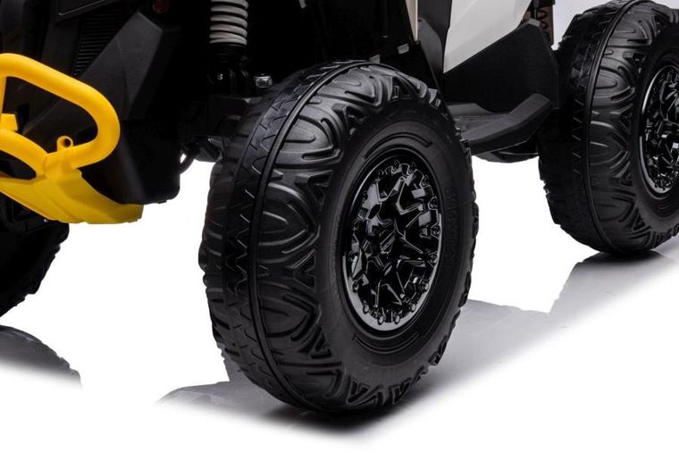 Lean Cars, Can-Am Renegate, quad, pojazd na akumulator, biały