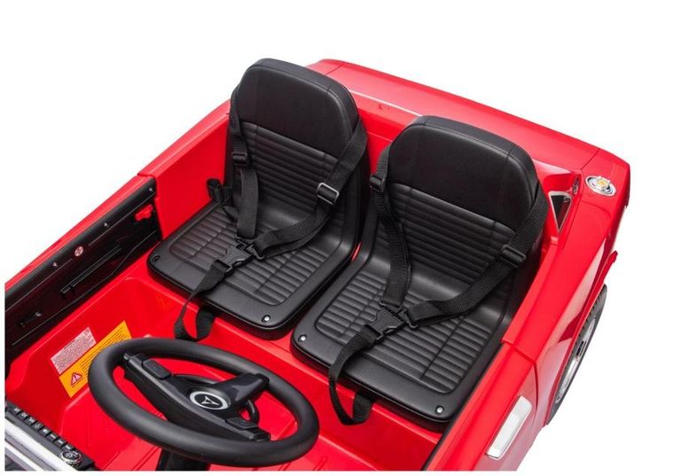 Lean Cars, Dodge Charger R/T, pojazd na akumulator, DLS-K12 24V7Ah, czerwony