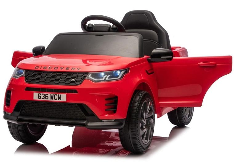 Lean Cars, Land Rover Discovery, pojazd na akumulator, DLS-K06, czerwony