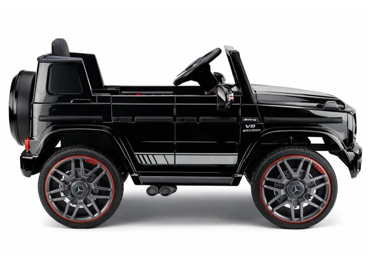 Lean Cars, Mercedes AMG G 63, pojazd na akumulator, czarny lakierowany