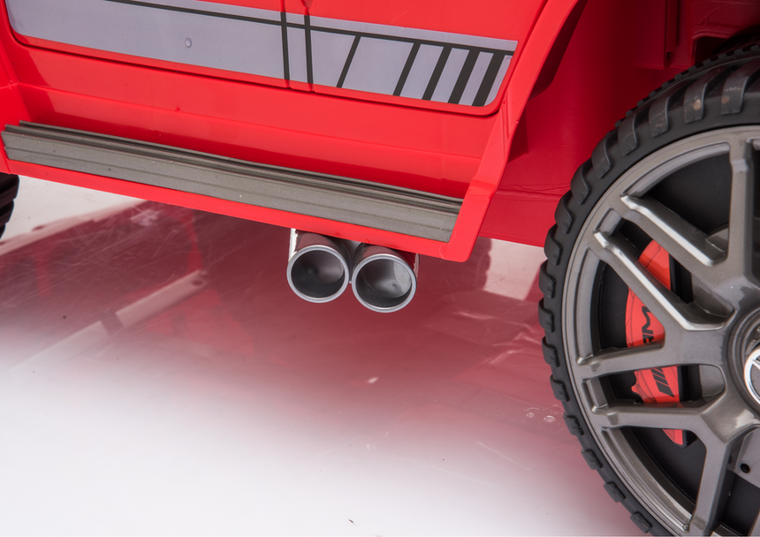 Lean Cars, Mercedes-Benz G63, pojazd na akumulator, czerwony, BBH-0003