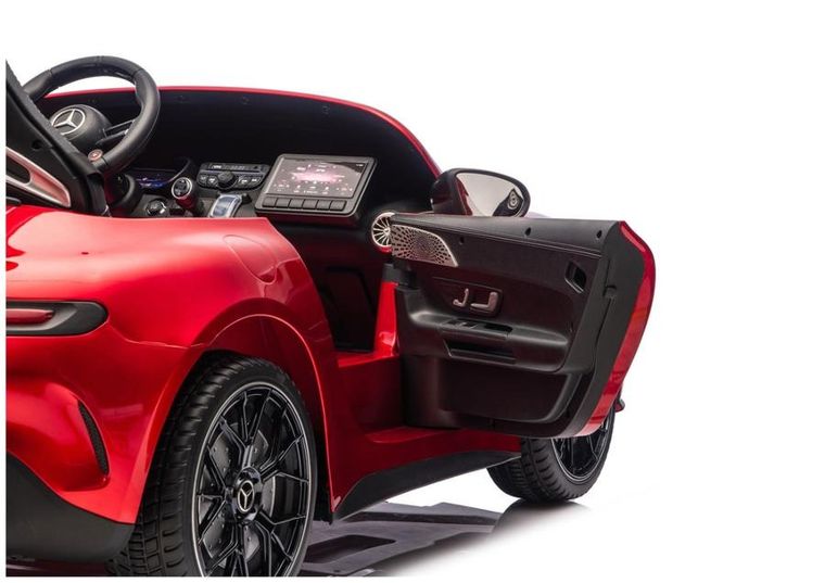 Lean Cars, Mercedes GT63 AMG, pojazd na akumulator, DK-GT63 24V LCD, czerwony lakierowany