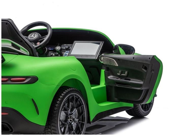 Lean Cars, Mercedes GT63 AMG, pojazd na akumulator, DK-GT63 24V LCD, matowy zielony