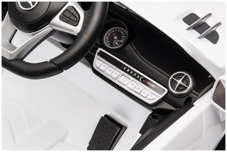 Lean Cars, Mercedes SL500, pojazd na akumulator, S506, biały