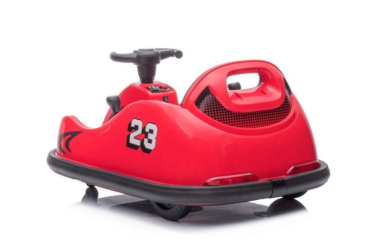 Lean Cars, pojazd na akumulator, GTS1166, czerwony