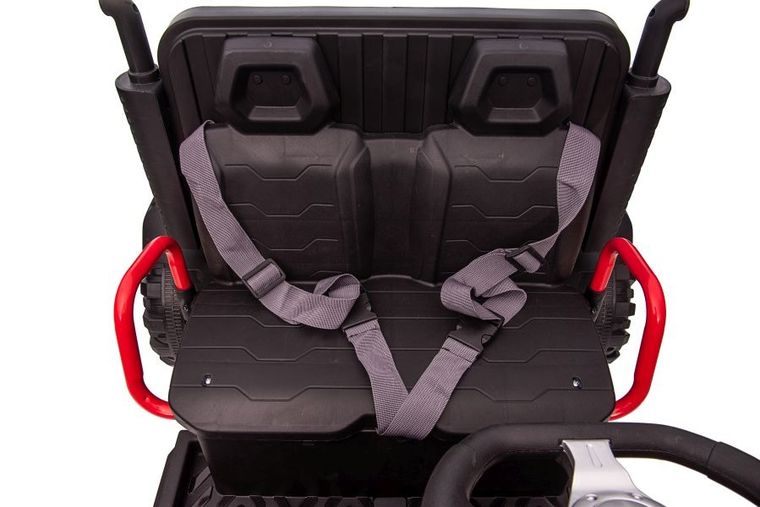 Lean Cars, pojazd na akumulator, JC222, czerwony