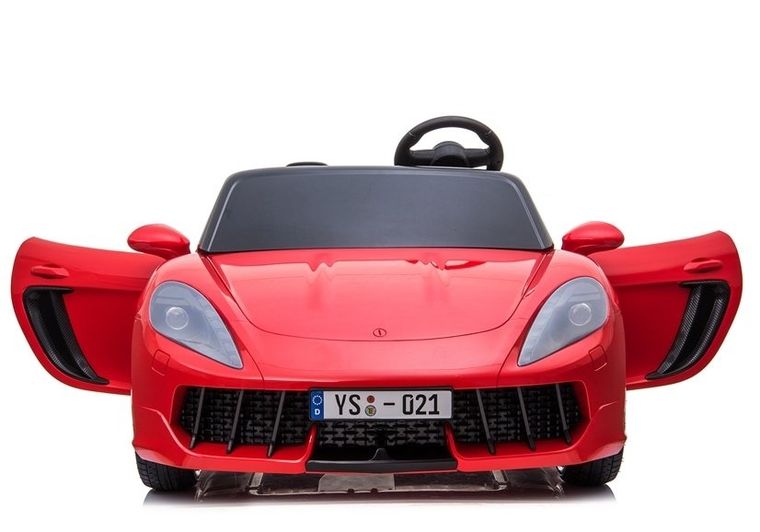 Lean Cars, pojazd na akumulator, YSA021A, czerwony lakierowany