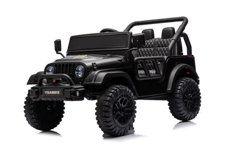 Lean Cars, pojazd na akumulator, YSA8813, czarny