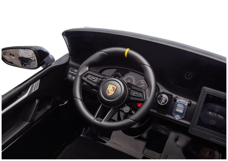 Lean Cars, Porsche GT3, pojazd na akumulator, DK-P911, czarny lakierowany