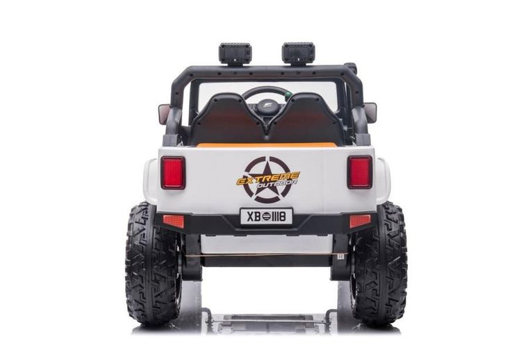 Lean Cars, terenówka, pojazd na akumulator, XB-1118, biały