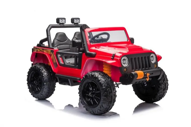 Lean Cars, terenówka, pojazd na akumulator, XB-1118, czerwony