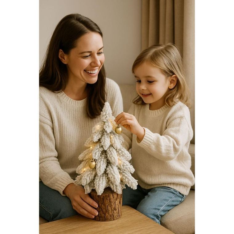 Lean Toys, choinka ozdobna, na pniu, 30-10 cm