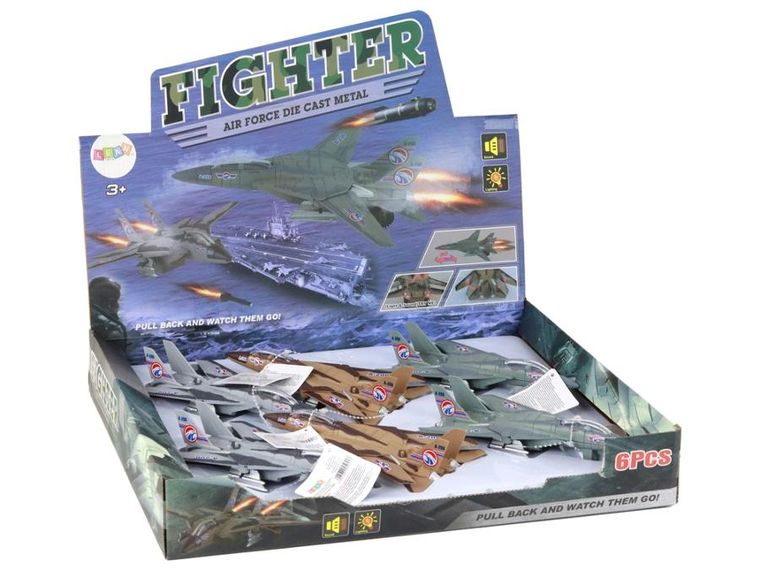 Lean Toys, interaktywny samolot wojskowy