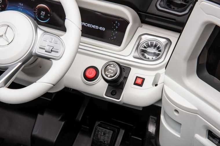 Lean Toys, Mercedes EQG 4-4, pojazd na akumulator, czarny