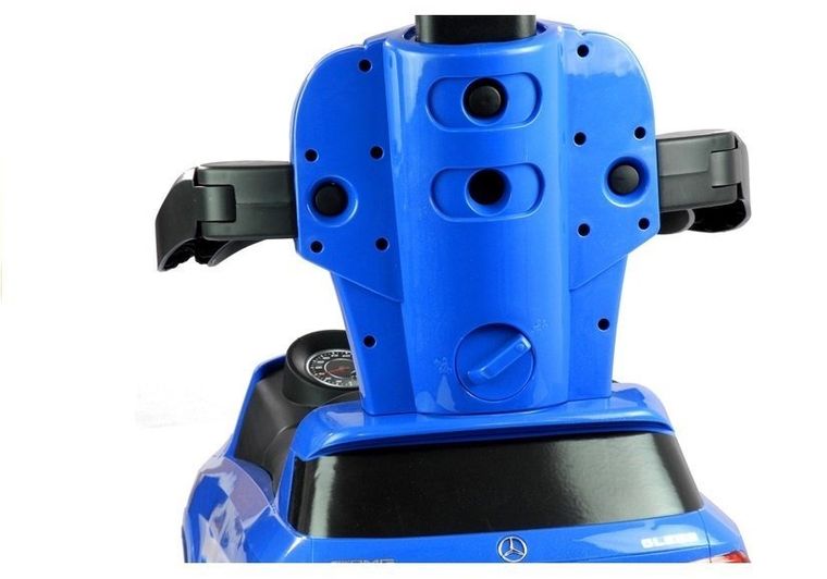 Lean Toys, Mercedes, jeździk 3w1, niebieski