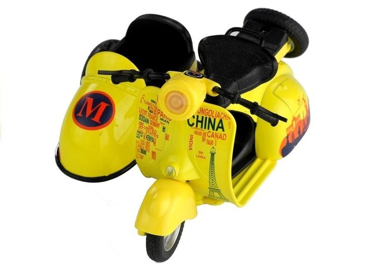 Lean Toys, motorek, pojazd interaktywny, 1:14, 1 szt.