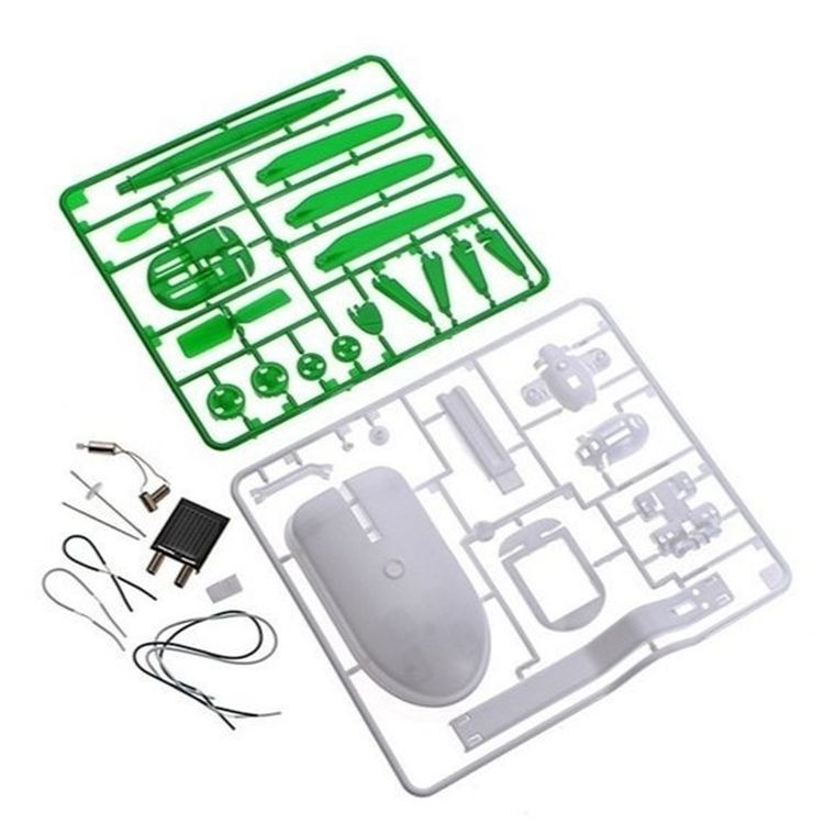 Lean Toys, robot solarny do złożenia, 6w1, zabawka interaktywna