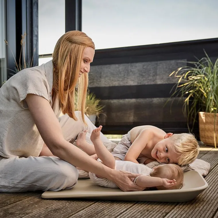 Leander, Matty Mini, mata do przewijania, cappuccino