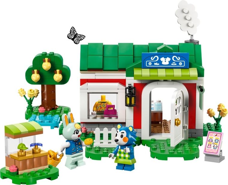 LEGO Animal Crossing, Able Sisters i sklep odzieżowy, 77055