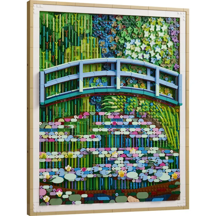 LEGO Art, Claude Monet - Most nad stawem z liliami wodnymi, 31220