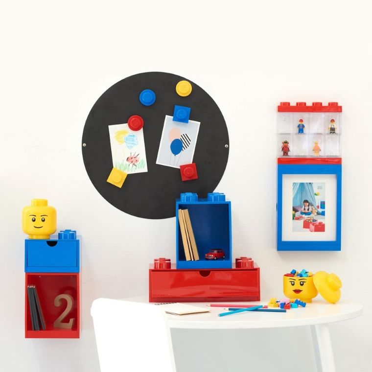 LEGO, Brick 8, pojemnik klocek z szufladą, czerwona