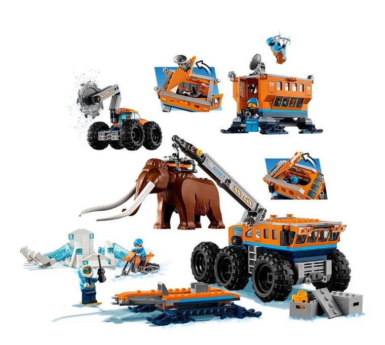 LEGO City, Arktyczna baza mobilna, 60195
