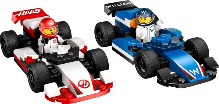 LEGO City, F1 Bolidy Williams Racing i Haas F1, 60464