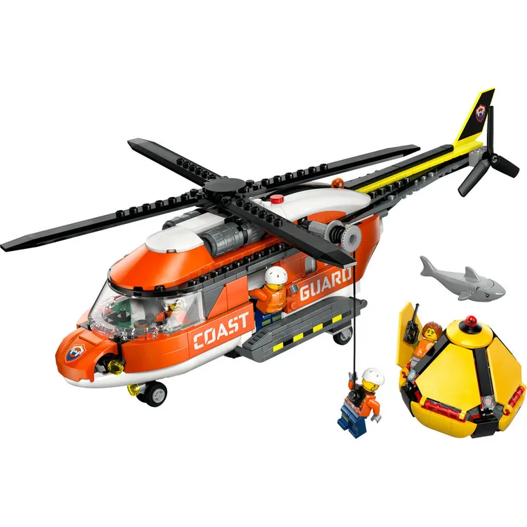 LEGO City, Helikopter straży przybrzeżnej, 60503