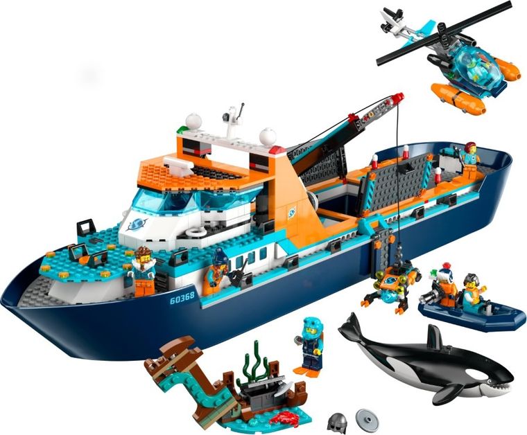 LEGO City, Łódź badacza Arktyki, 60368