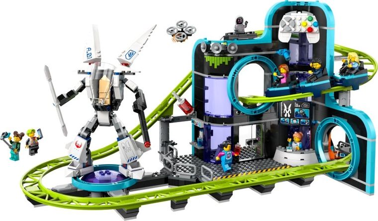 LEGO City, Park Świat Robotów z rollercoasterem, 60421