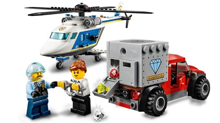 LEGO City, Pościg helikopterem policyjnym, 60243