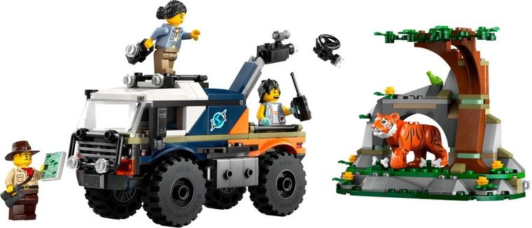 LEGO City, Terenówka badacza dżungli, 60426