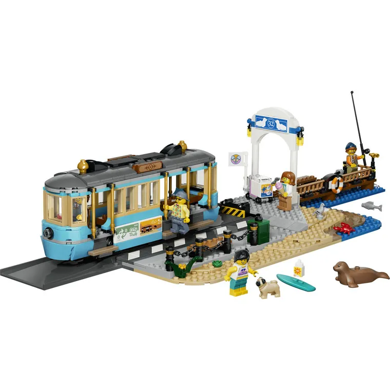 LEGO City, Tramwaj przy plaży, 60506