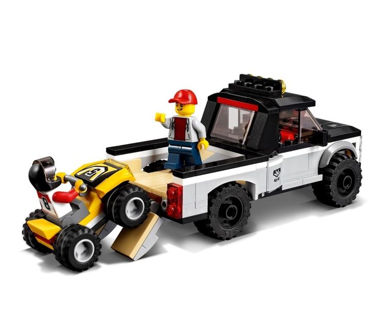 LEGO City, Wyścigowy zespół quadowy, 60148