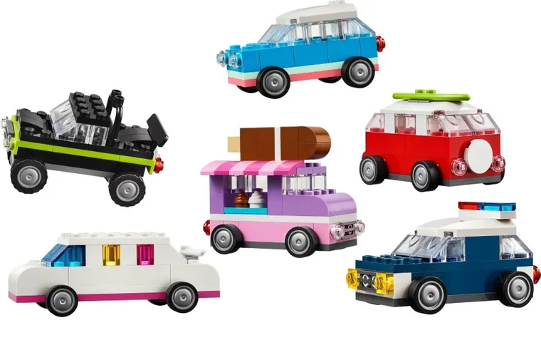 LEGO Classic, Kreatywne pojazdy, 11036