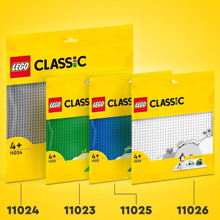 LEGO Classic, Niebieska płytka konstrukcyjna, 11025