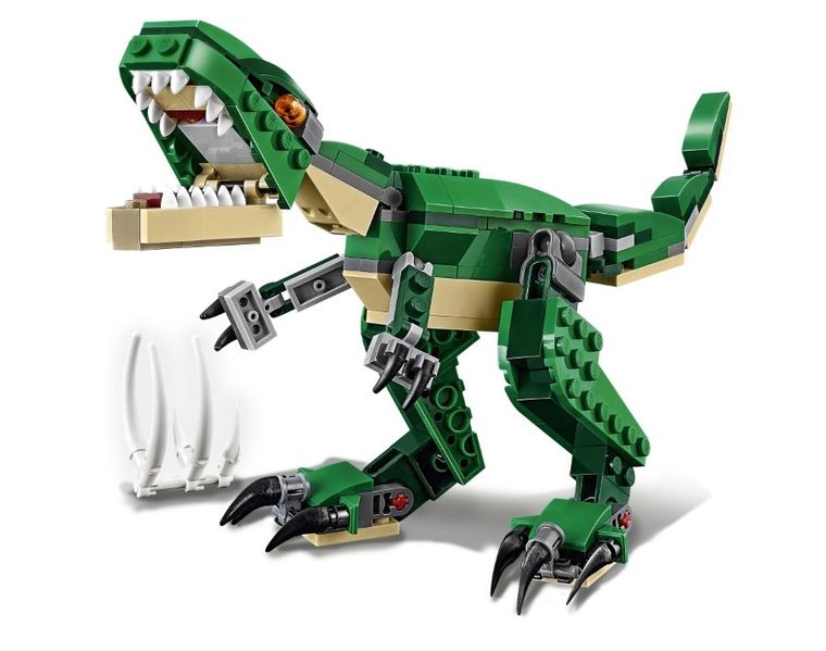 LEGO Creator 3w1, Potężne dinozaury, zabawka, 31058