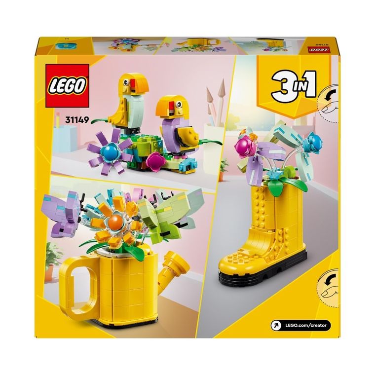 LEGO Creator, Kwiaty w konewce, 31149