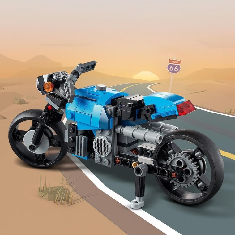 LEGO Creator, Supermotocykl, 31114