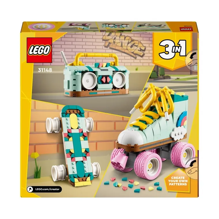 LEGO Creator, Wrotka w stylu retro, 31148